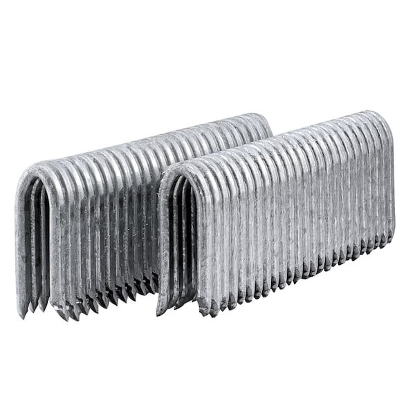 Freeman Fence Staples, 10.5 ga, Power Crown, 1-1/4 in Leg L, Steel FS105G125 - main